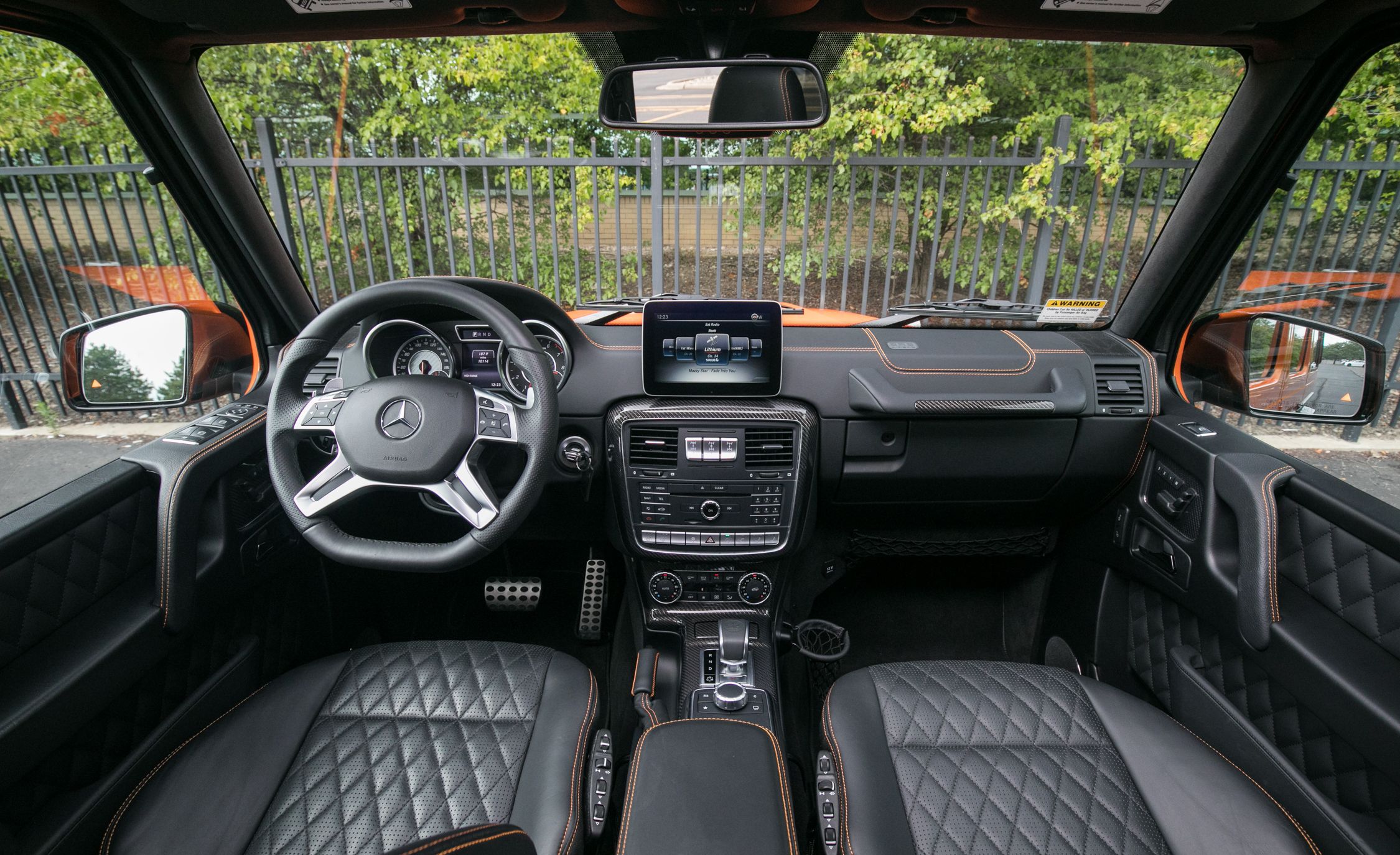 2017 Mercedes G-Class interior allegedly leaked