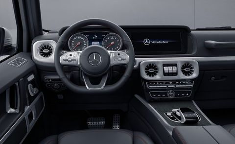 19 Mercedes G Class Interior Revealed News Car And Driver