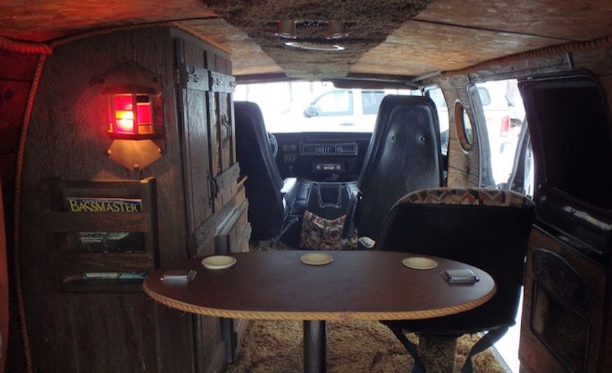 chevy van inside