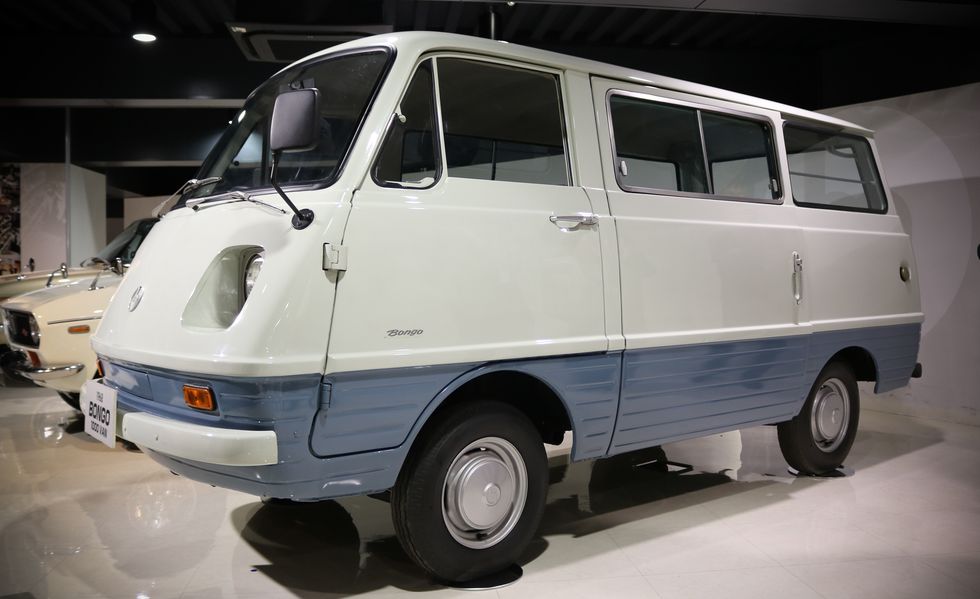 1970 Mazda Bongo Van, Pretty rare to see these days is this…