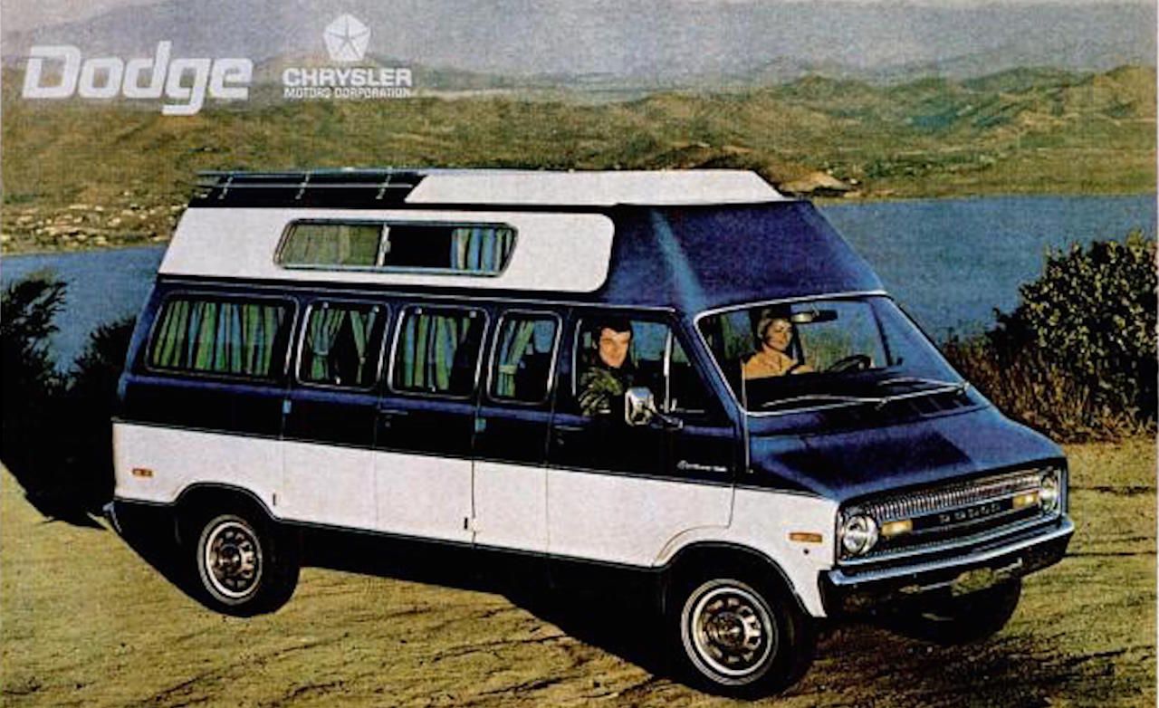 70s style van