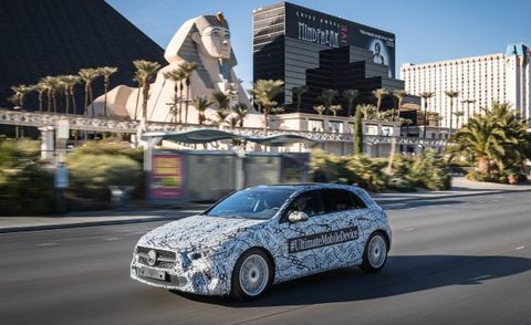 Mercedes-Benz auf der Consumer Electronics Show (CES, 2018) in Las Vegas// Mercedes-Benz at the Consumer Electronics Show (CES, 2018) in Las Vegas