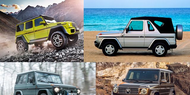Visual History of the Mercedes-Benz G-wagen: From Brute to Bourgeois