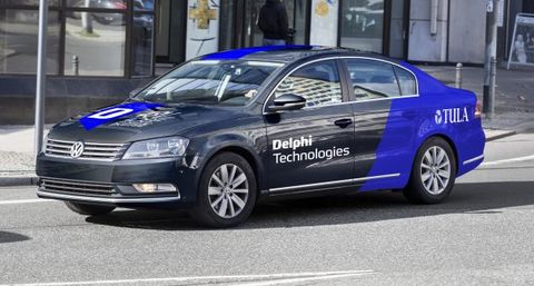 Delphi - Tula demo car