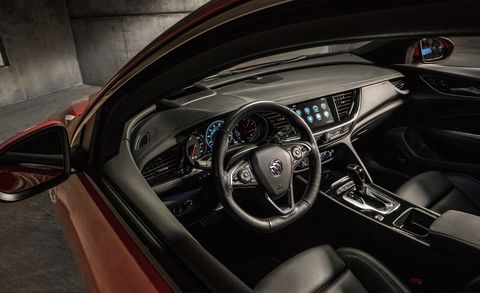 2018 buick regal gs interior
