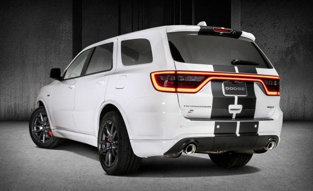 Paint, Suspension, and Exhaust Upgrades for the 2018 Dodge Durango ...