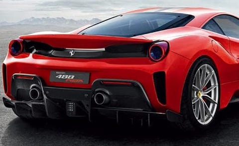 Have A Peek At The Ferrari 488 Pista Ahead Of Its Debut