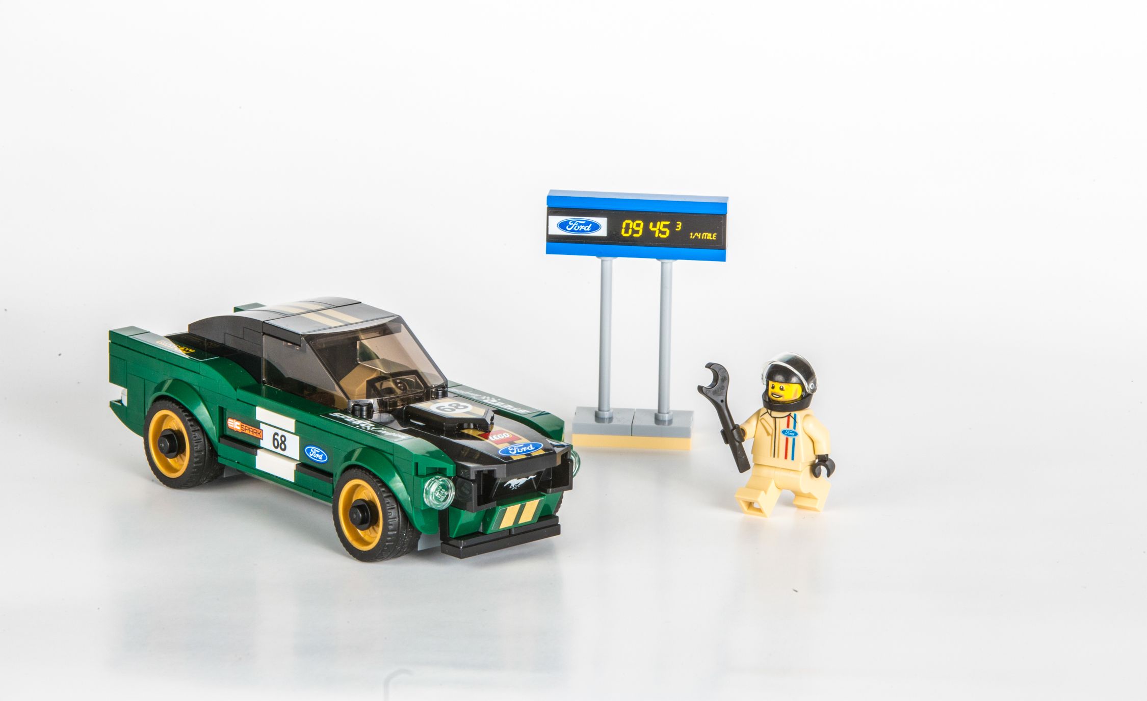 1968 ford mustang lego