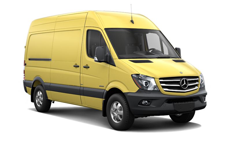 Land vehicle, Vehicle, Car, Motor vehicle, Van, Commercial vehicle, Transport, Light commercial vehicle, Compact van, Yellow, 