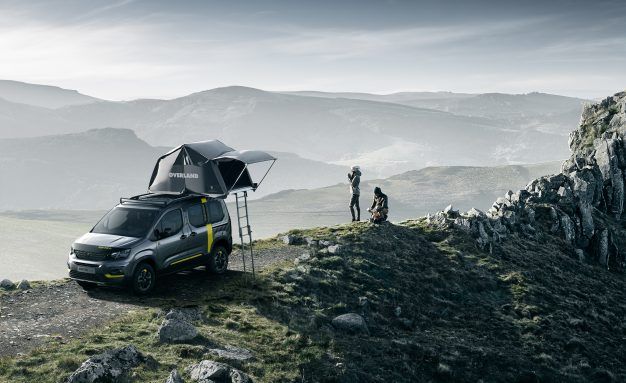 Peugeot brings the Rifter to life with concept 4x4 camper van