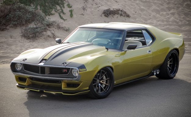 Driving the 1036-HP 1972 AMC Javelin AMX Named Defiant