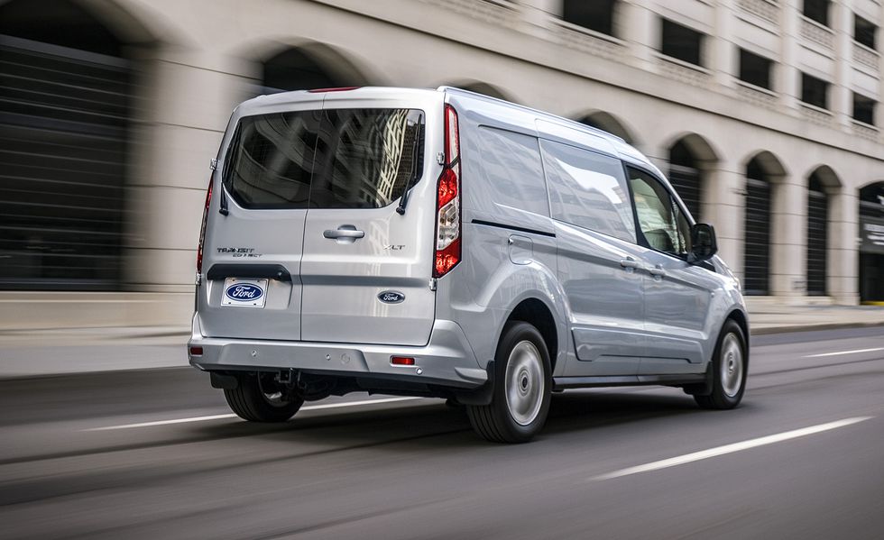 2023 ford transit connect rear