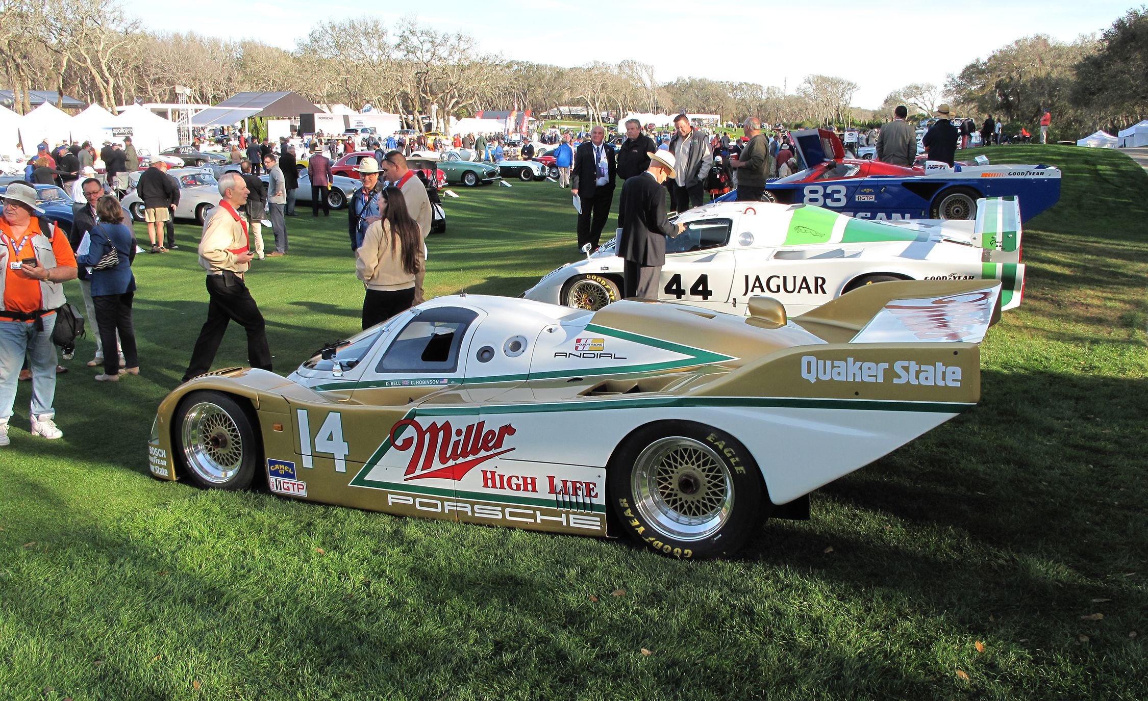 12 of IMSA s Legendary GTP Race Cars Gather at the 2018 Amelia