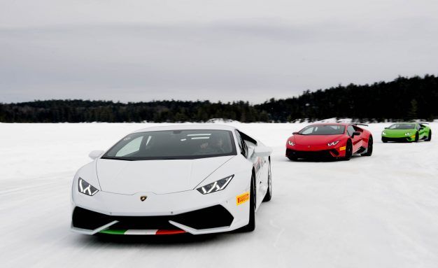 Sliding with the Bulls: Ice Driving at Lamborghini's Winter Accademia |  News | Car and Driver