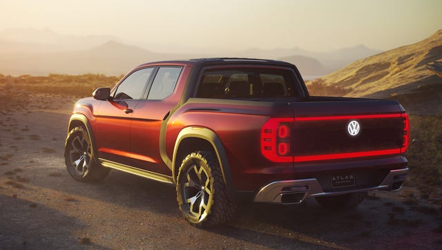 Volkswagen Atlas Tanoak concept volkswagen atlas tanoak concept