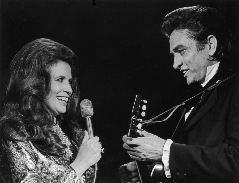 June Carter Cash and Johnny Cash
