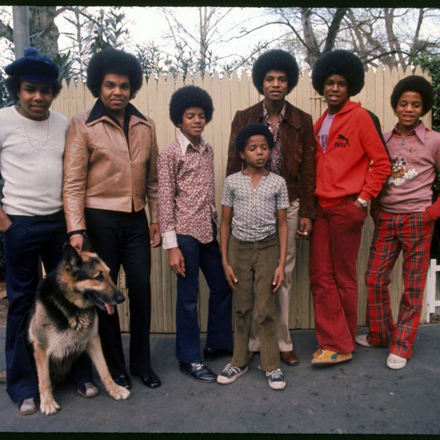 Tito Jackson, Joseph Jackson, Michael Jackson, Randy Jackson, Jackie Jackson, Jermaine Jackson and Marlon Jackson