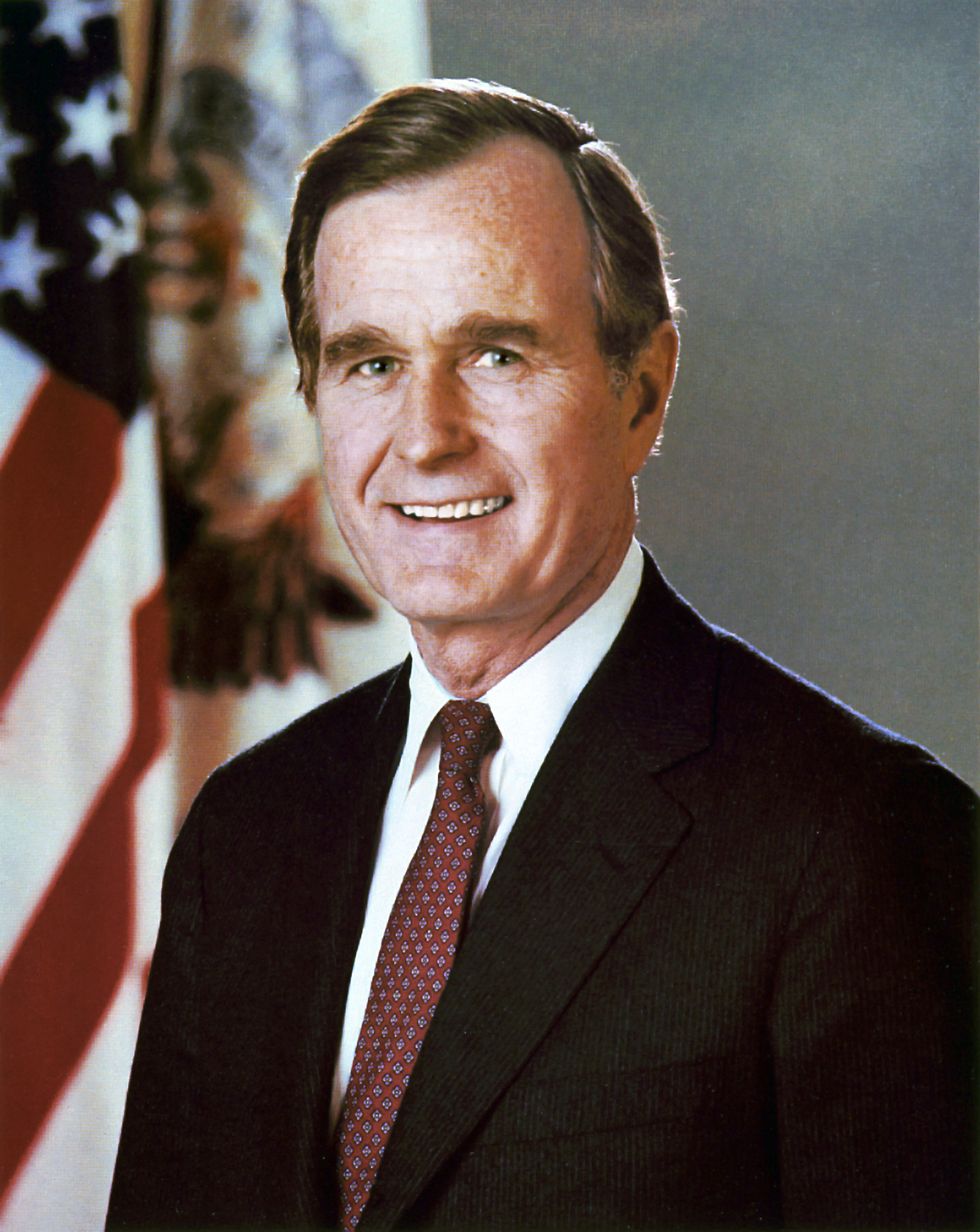 George H.W. Bush official vice presidential portrait