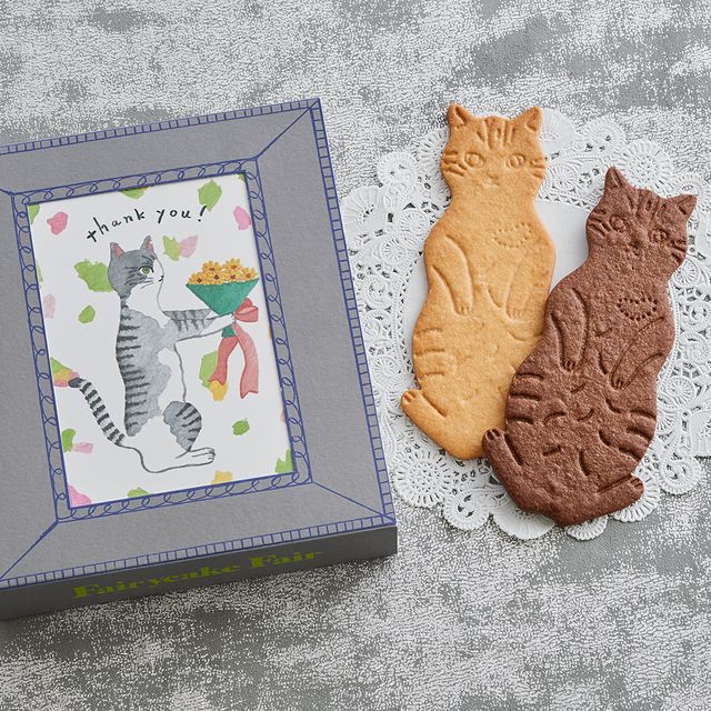 「フェアリーケーキフェア」のletterbox cat cookie ネコクッキーレターボックス