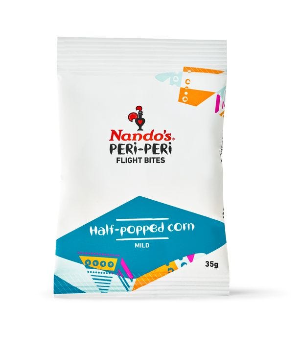 This airline is serving Nando's onboard