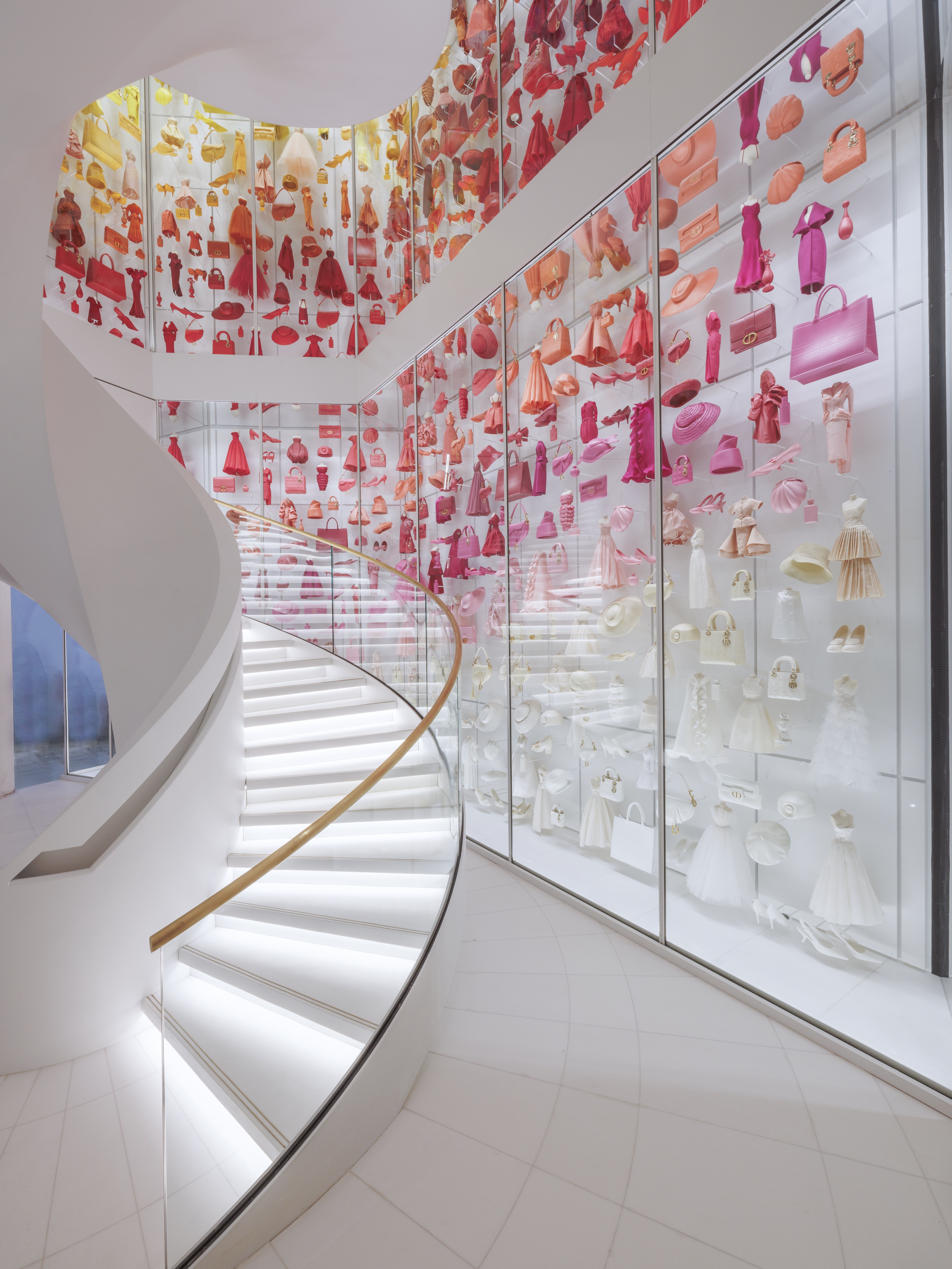 Inside La Galerie at Diors New 30 Avenue Montaigne