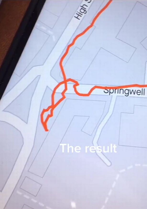 This man s Valentine s Day Strava art has gone viral