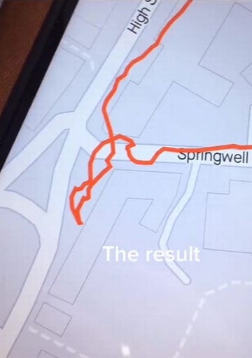 man's valentine's day strava art