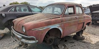 We Spotted This 1961 Renault Dauphine Gordini Rusting in a Junkyard