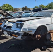 1976 oldsmobile starfire in colorado junkyard