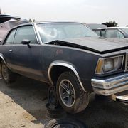 1978 chevrolet malibu coupe in colorado junkyard