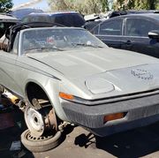 1980 triumph tr7 drophead coupe in colorado scrapyard