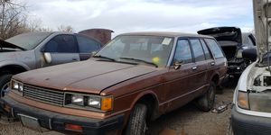 1981 datsun 810 maxima station wagon in colorado junkyard