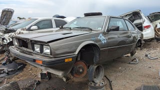 We Found This 1984 Maserati Biturbo in a Colorado Junkyard