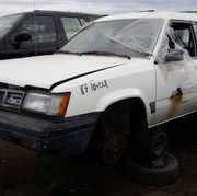 1987 toyota tercel 4wd wagon in colorado junkyard