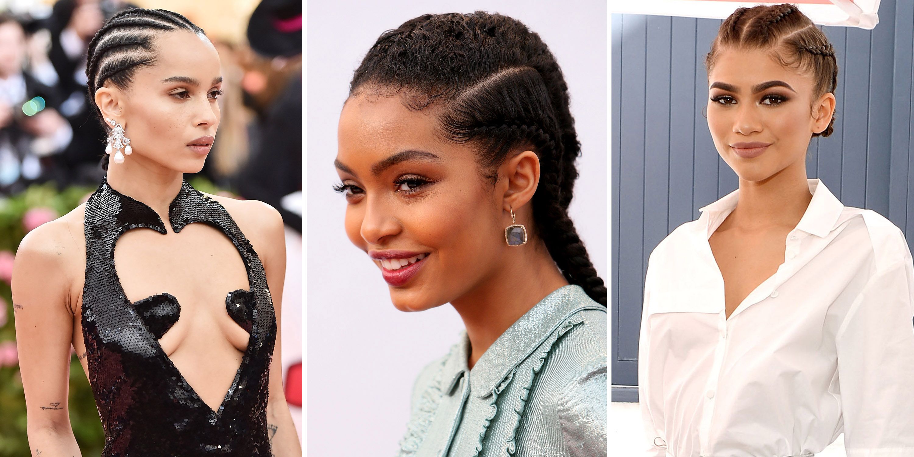 Designer Cornrows Is the Braided Hairstyle Trend of 2022  POPSUGAR Beauty