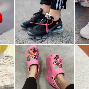Footwear, Shoe, Street fashion, Pink, Ankle, Fashion, Leg, Human leg, Plimsoll shoe, Fashion accessory, 