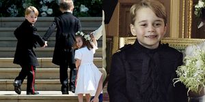喬治小王子, 喬治王子, 穿搭, 英國皇室, 英國皇室婚禮,短褲,長褲