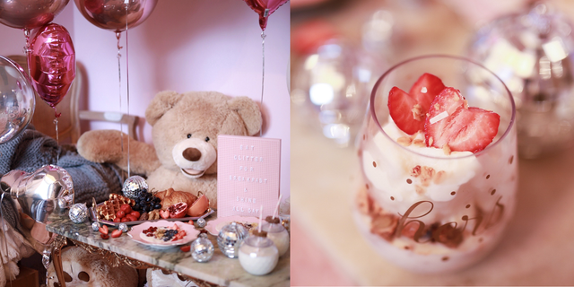 Food, Sweetness, Pink, Dessert, Teddy bear, Valentine's day, Cuisine, 