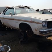 1975 oldsmobile cutlass supreme w25 hurst edition in colorado junkyard