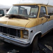 1978 chevrolet sportvan beauville van in colorado wrecking yard