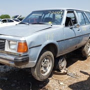 1980 mazda glc station wagon in colorado junkyard