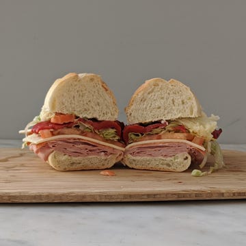 make any sandwich taste better italian hero cut open for cross section view