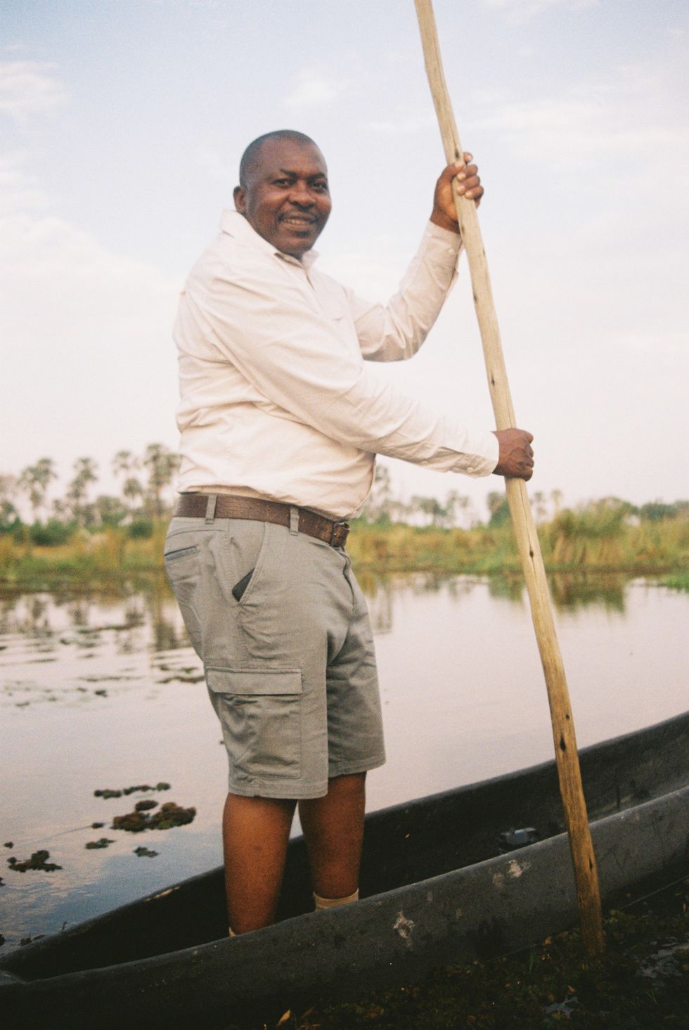 mokoro canoe okavango delta