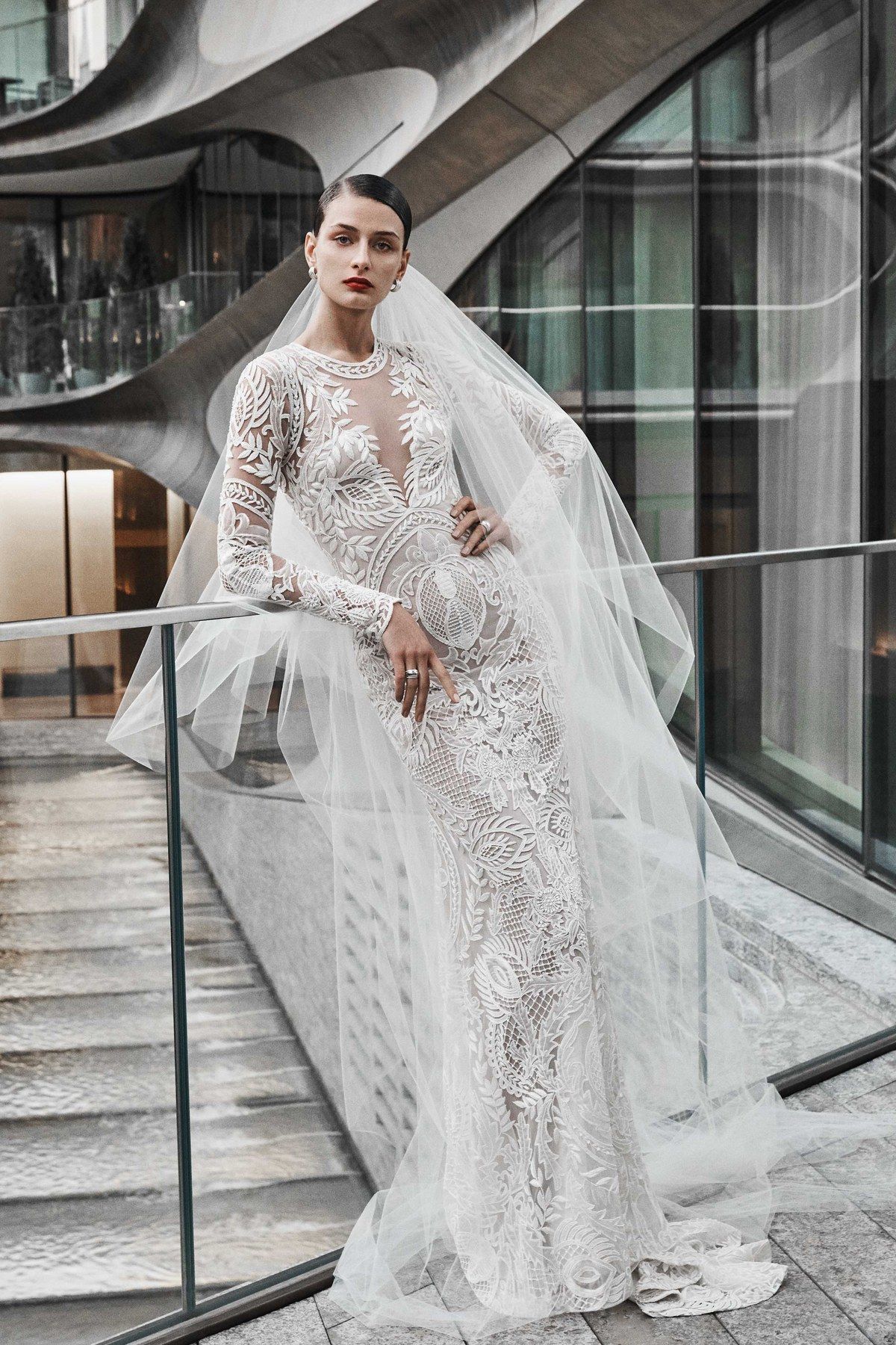 Long sleeve outlet wedding dresses 2018