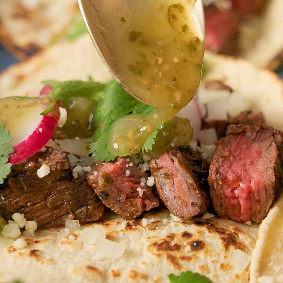 carne asada tacos