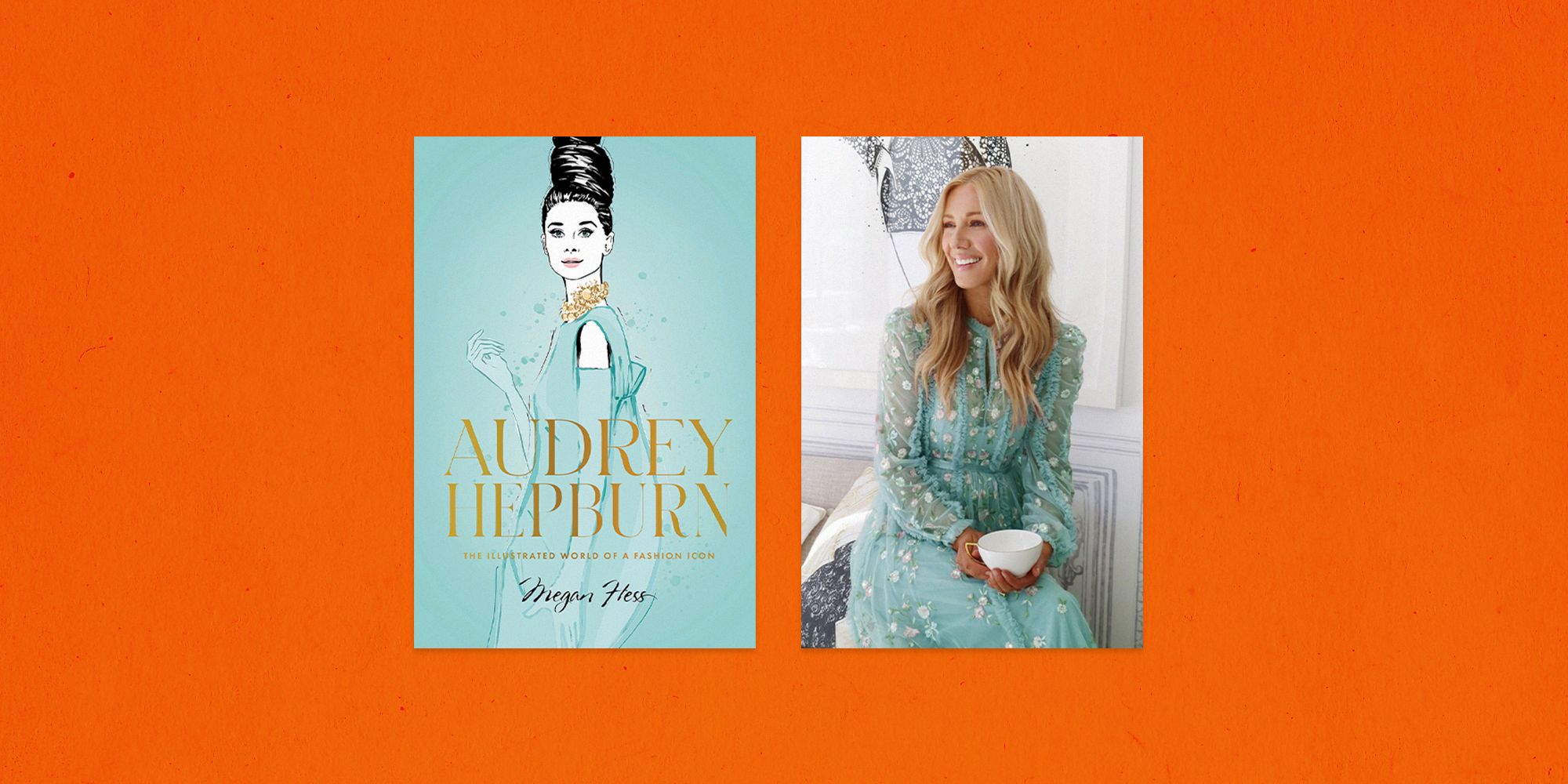 Megan Hess Illustrates Audrey Hepburn's Fashionable and Philanthropic Life