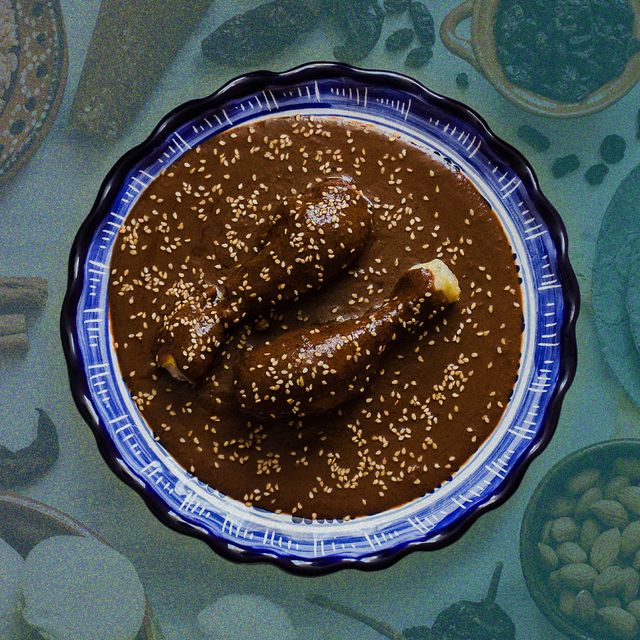 bowl of mole negro
