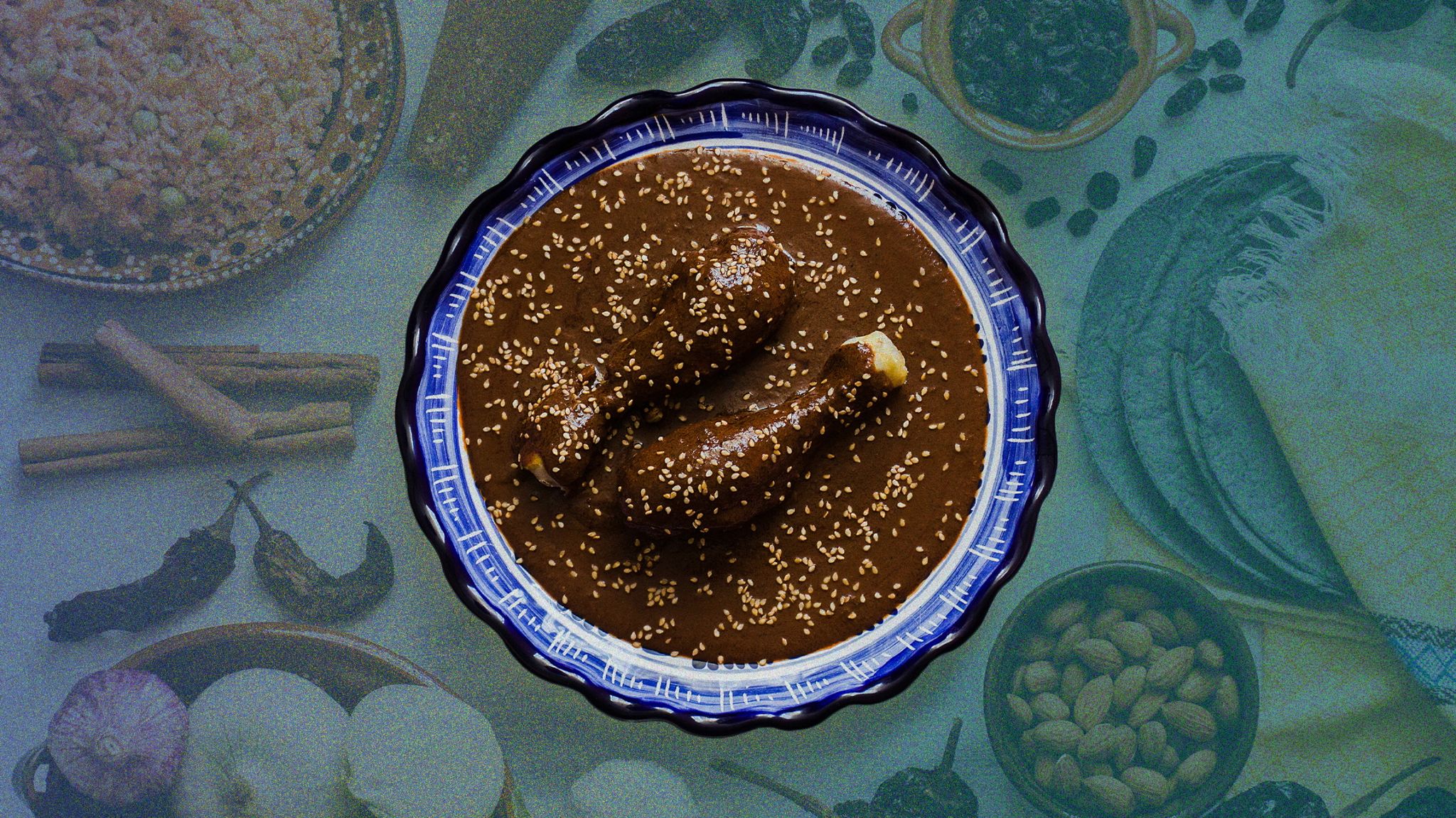 bowl of mole negro