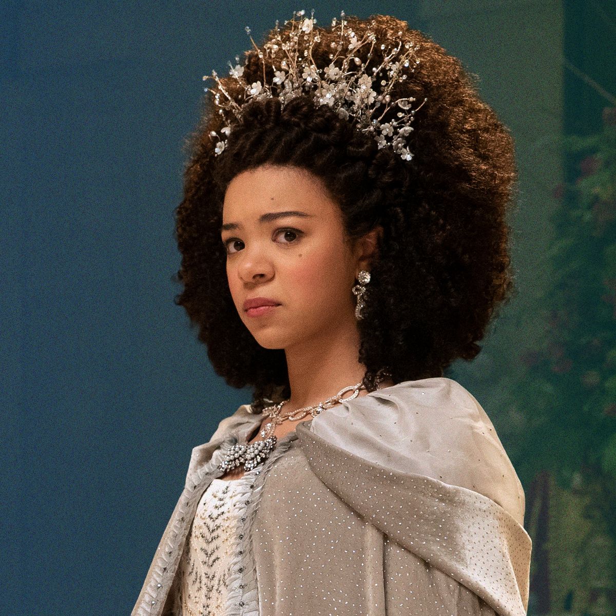 india amarteifio as young queen charlotte