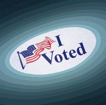 i voted sticker illustration